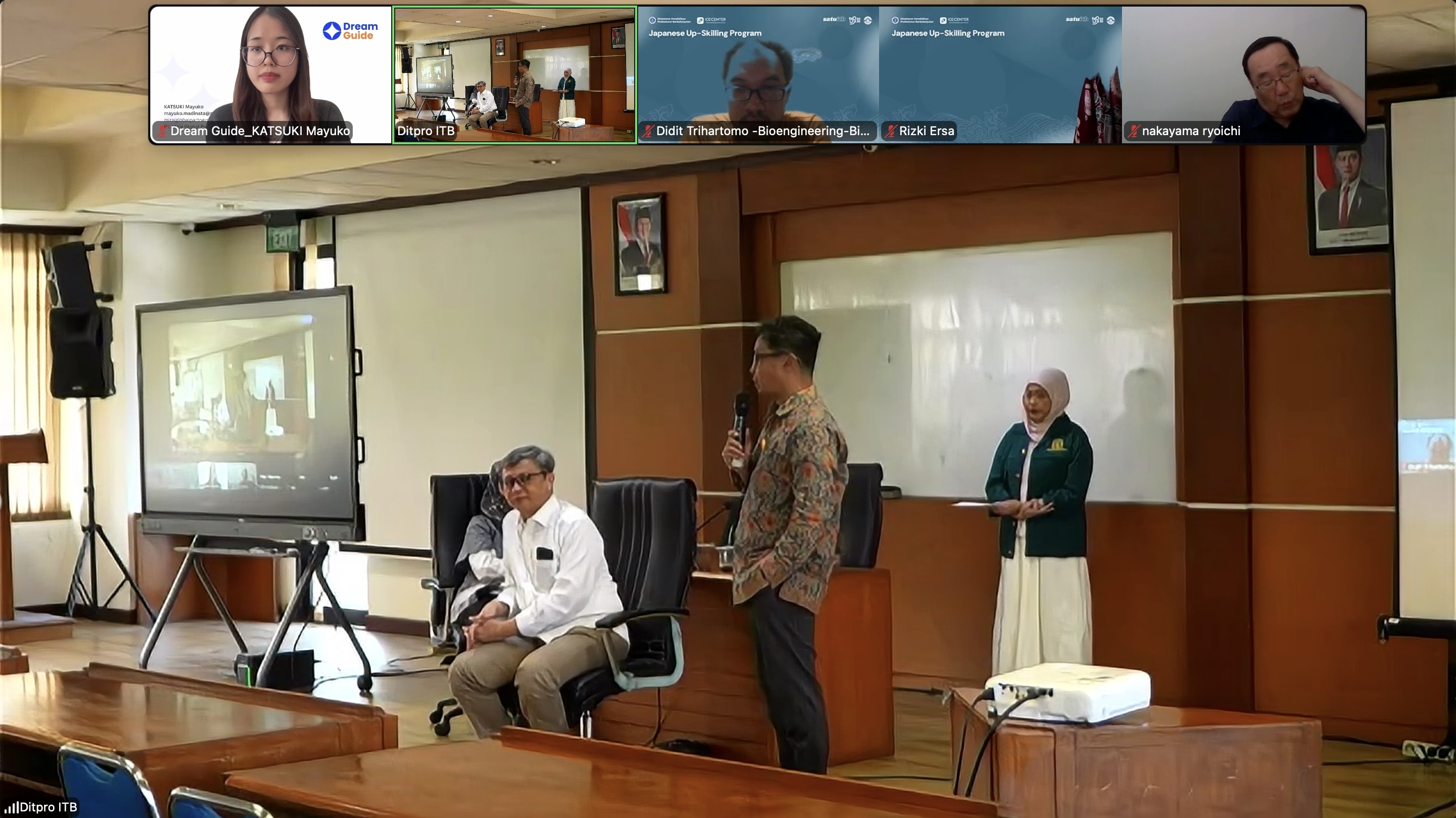 Webinar DreamGuide dengan JITA ITB